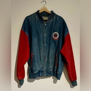 Vintage denim Jean jacket “Canadian Airlines International”